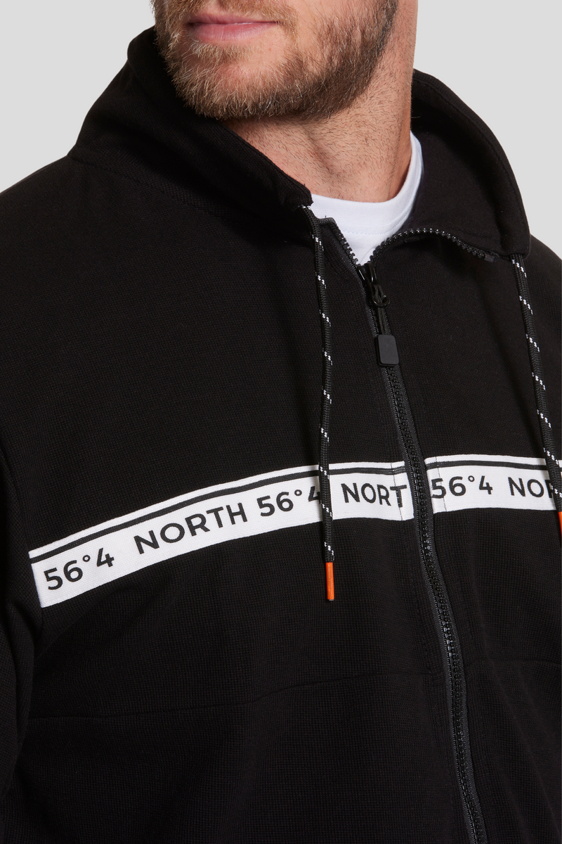 North 56 4 Black Zip Up Hoodie