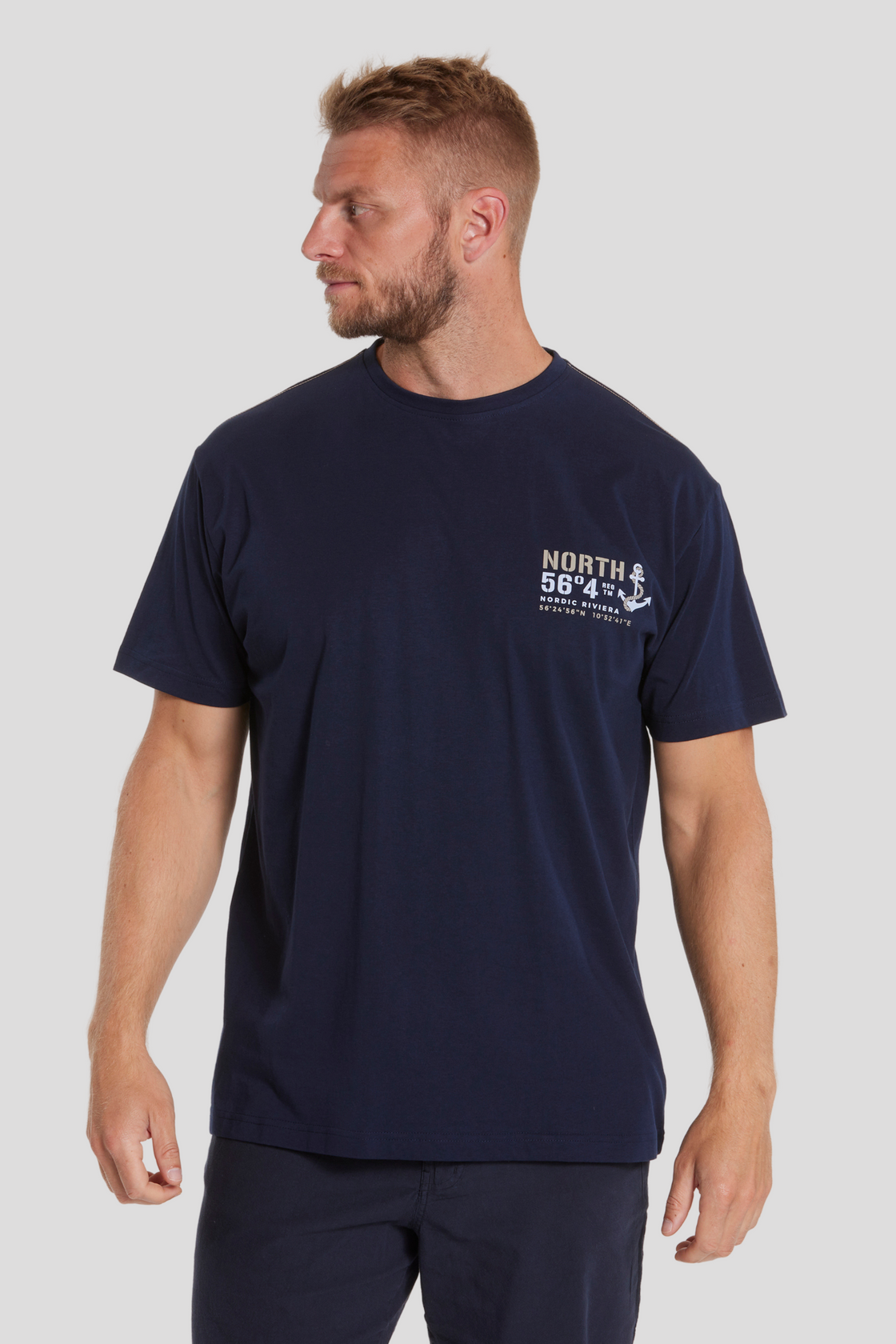 North  56°4 Navy Tee