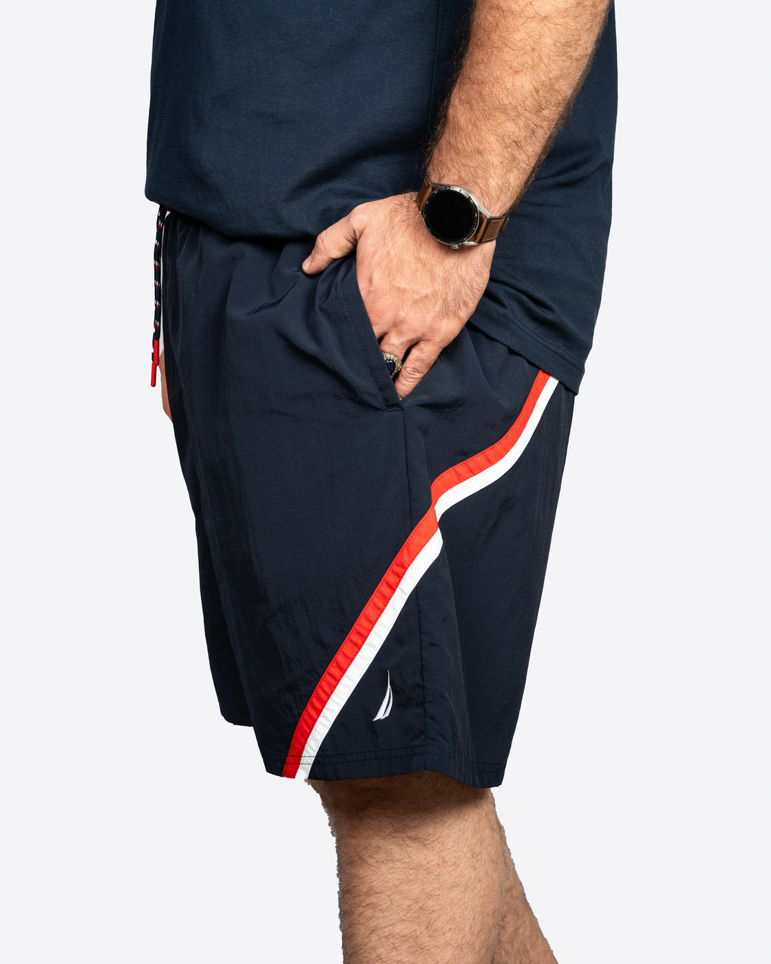 Nautica Swim Shorts with Contrast Taping