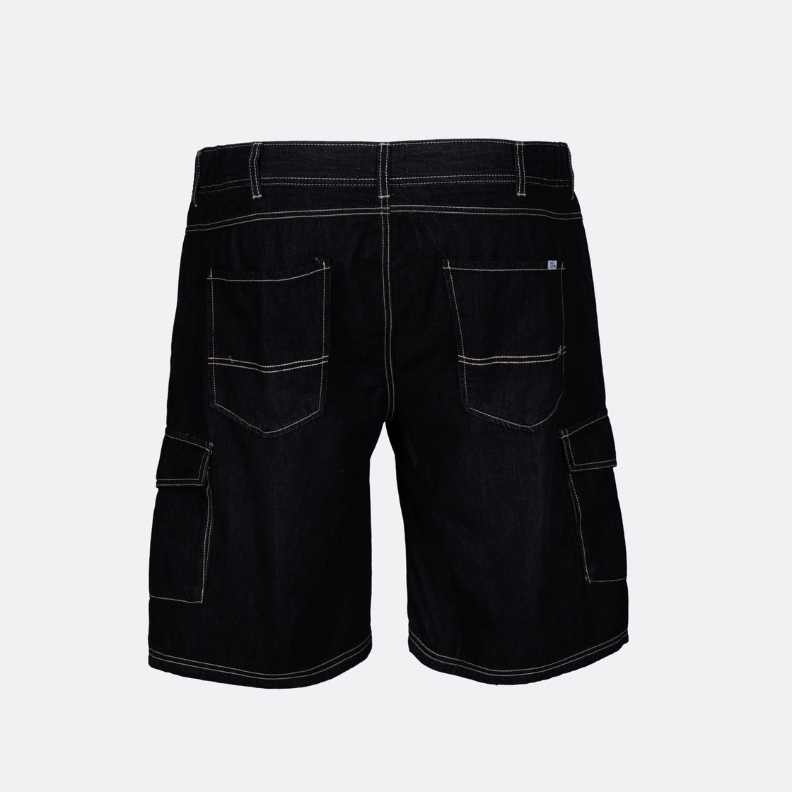 North 56°4 Black Cargo Shorts