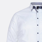 Casual Milano Italy Shirt White Closeup