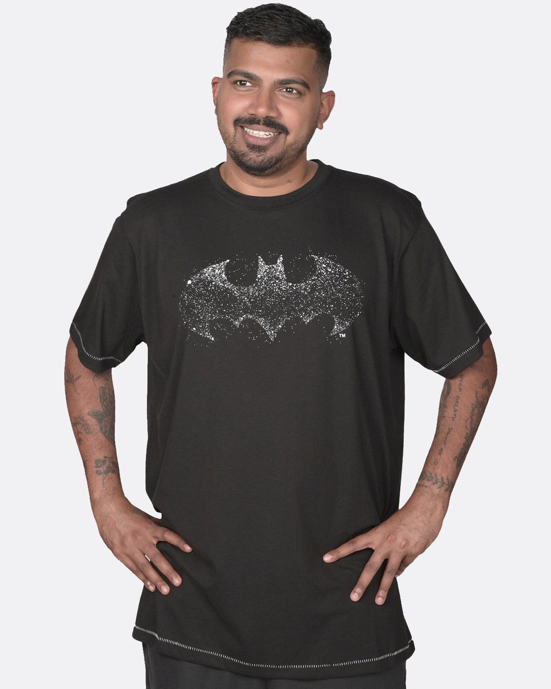 Batman Graphic Print T-Shirt by D555