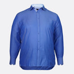 Bright Blue Contrast Milano Italy Shirt