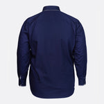 Casual Milano Italy Shirt Navy Back