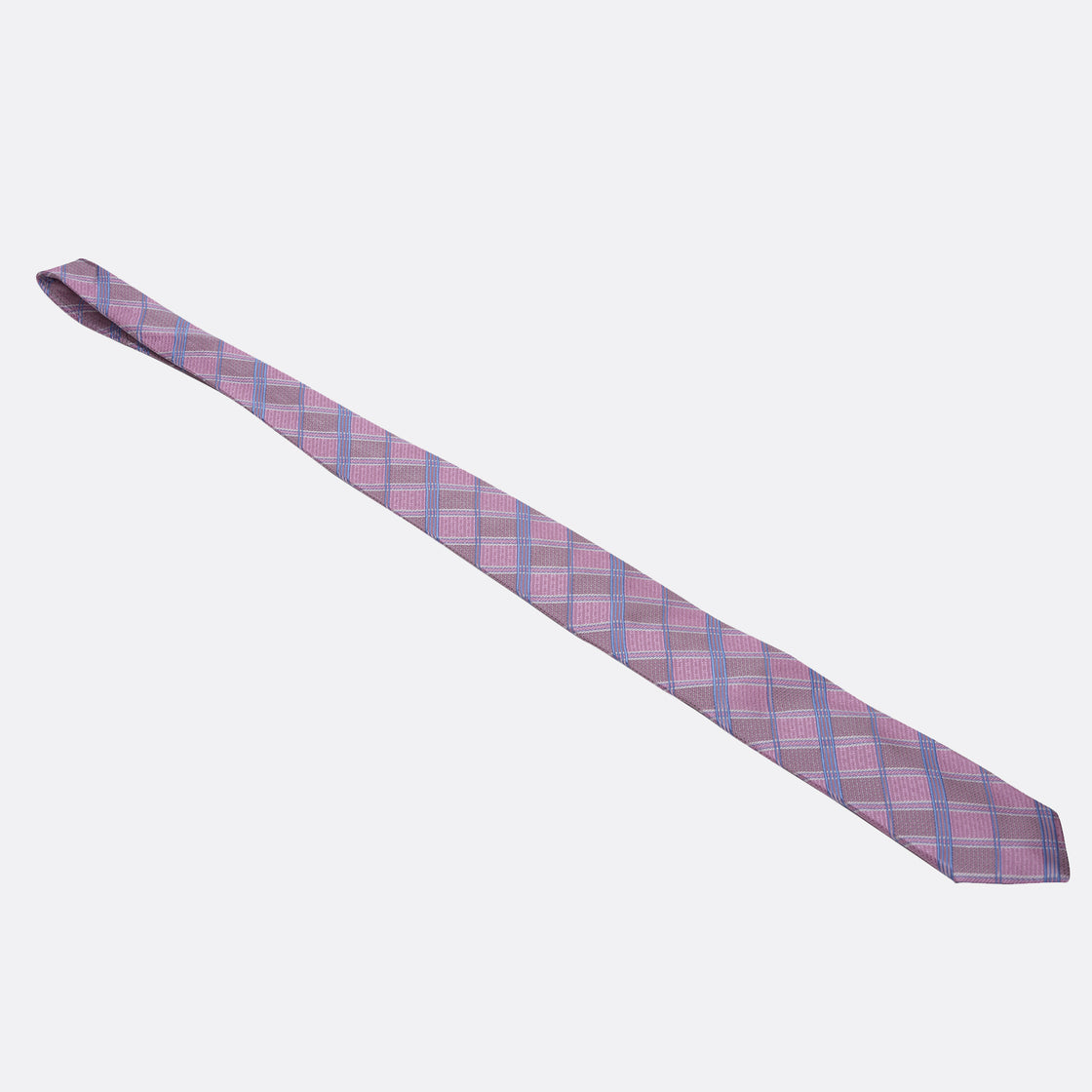 XMI Platinum Checkered Tie