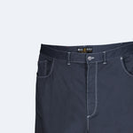 AE Z KIRS Straight Leg Cotton Pants Charcoal Closeup